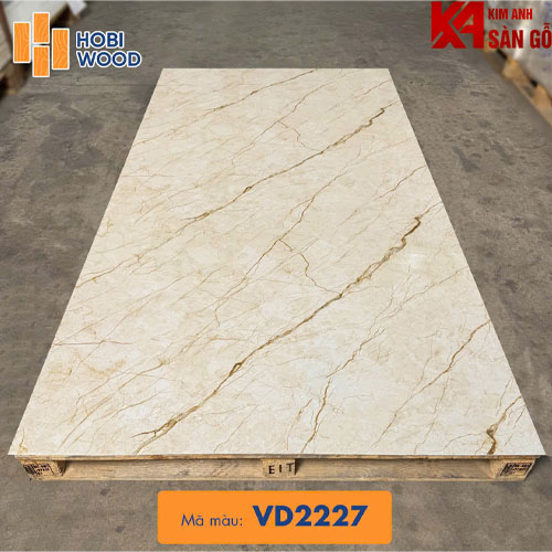 Tấm Ốp Tường PVC Giả Đá Hobi Wood-VD2227